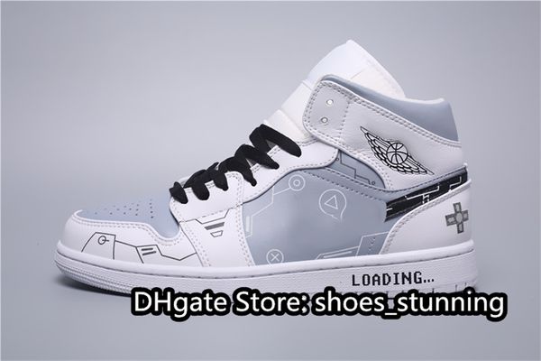 new release basketball shoes mens jumpman 1 mid white grey black mens womens banned outdoor sneakers trainers ship with shoebox
new release basketball shoes mens jumpman 1 mid white grey black mens womens banned outdoor sneakers trainers ship with shoebox