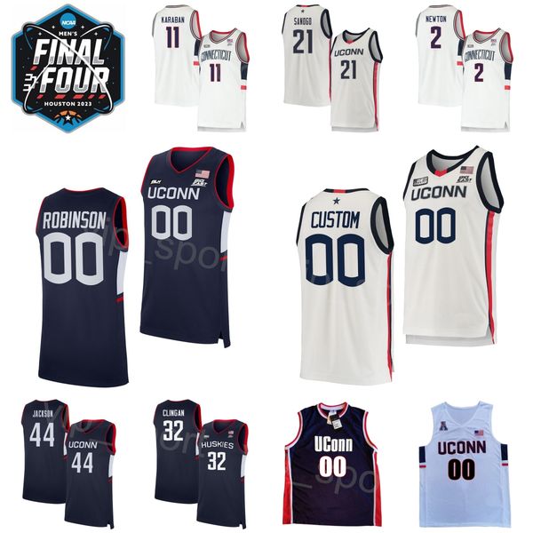 college 11 alex karaban jersey uconn huskies basketabll 32 donovan clingan 44 andre jackson jr 21 adama sanogo 24 hawkins 2 tristen newton u, Black
college 11 alex karaban jersey uconn huskies basketabll 32 donovan clingan 44 andre jackson jr 21 adama sanogo 24 hawkins 2 tristen newton u, Black