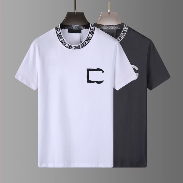 2023 summer new fashion simple men's crew neck casual short sleeve fashion trend letter t-shirt half sleeve, White;black
2023 summer new fashion simple men's crew neck casual short sleeve fashion trend letter t-shirt half sleeve, White;black