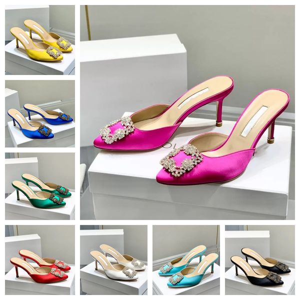 summer fashion brands women designer shoes sandal slipper heeled black satin jewel buckle mules featuring pointed toe crystal embellished fr
summer fashion brands women designer shoes sandal slipper heeled black satin jewel buckle mules featuring pointed toe crystal embellished fr