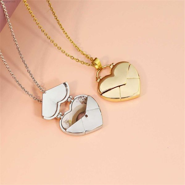 pendant necklaces personalized p necklace with heart shaped custom frame locket open charm jewelry gift for women l221011, Silver
pendant necklaces personalized p necklace with heart shaped custom frame locket open charm jewelry gift for women l221011, Silver