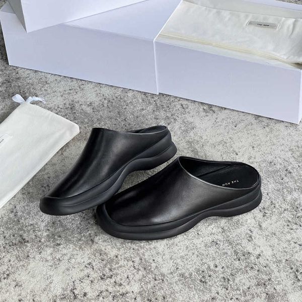 the row pure original the row black single shoes muller shoes women's bag head wearing slippers 2022 new lazy half slippers b7l8
the row pure original the row black single shoes muller shoes women's bag head wearing slippers 2022 new lazy half slippers b7l8