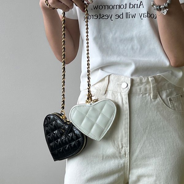 womens patent leather gemini heart bags black white lover valentine series vanity purse gold metal hardware matelasse chain crossbody should
womens patent leather gemini heart bags black white lover valentine series vanity purse gold metal hardware matelasse chain crossbody should