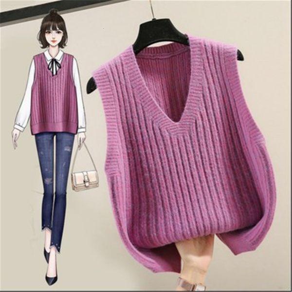 women's vests women's v-neck knitted tank fashion women's solid casual tank sleeveless sweater women's autumn winter swe, Black;white
women's vests women's v-neck knitted tank fashion women's solid casual tank sleeveless sweater women's autumn winter swe, Black;white