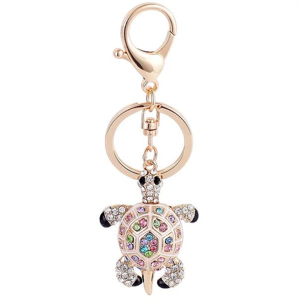 10 pcs/lot fashion key rings creative crystal animal key chain key rings car turtle keychain for women handbag accessories decoration gift, Slivery;golden
10 pcs/lot fashion key rings creative crystal animal key chain key rings car turtle keychain for women handbag accessories decoration gift, Slivery;golden