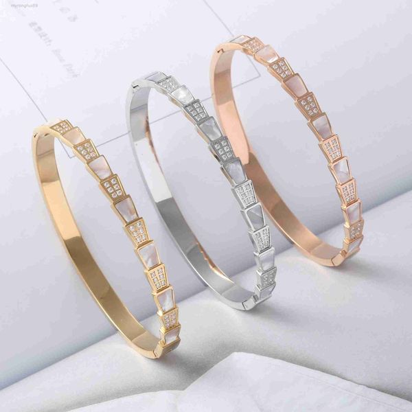 bangle baojia luxury fashion snake-shaped titanium steel bracelet stainless with mica version 0hab, Black
bangle baojia luxury fashion snake-shaped titanium steel bracelet stainless with mica version 0hab, Black