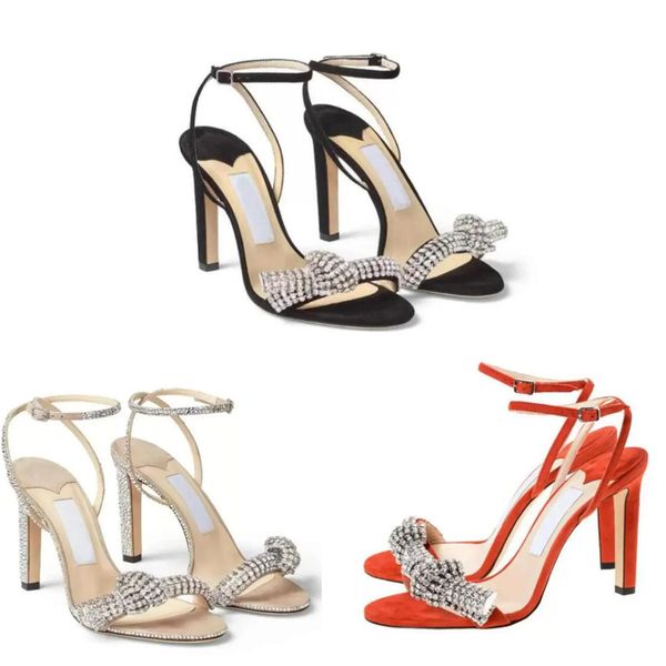summer women's sandals genuine leather crystal decorative bow ankle buckle open toe stiletto heels elegant women show unique charm eu35, Black
summer women's sandals genuine leather crystal decorative bow ankle buckle open toe stiletto heels elegant women show unique charm eu35, Black