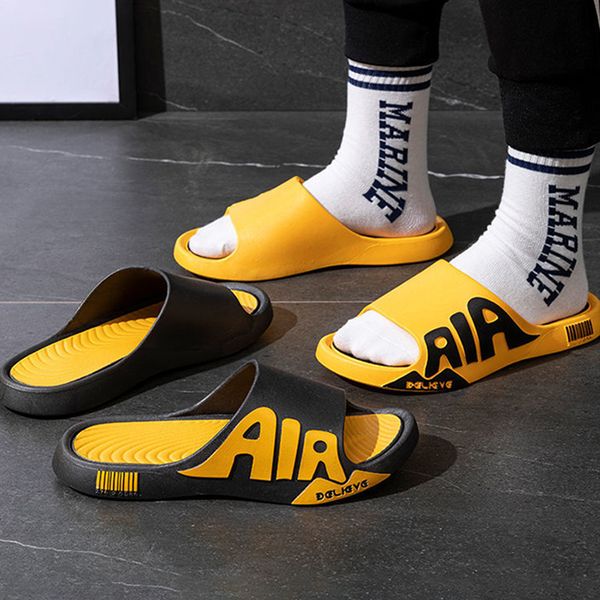 slippers non slip thick eva men's slippers soft and slippery outdoor beach sandals men's comfortable shoes direct 230330, Black
slippers non slip thick eva men's slippers soft and slippery outdoor beach sandals men's comfortable shoes direct 230330, Black
