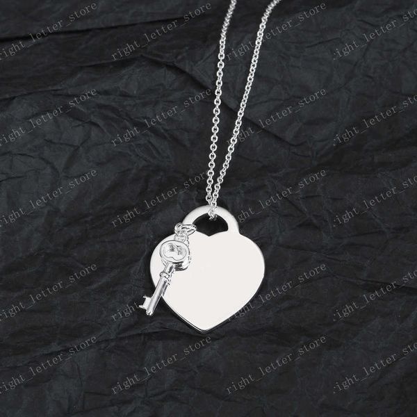 pendant fashion designer heart necklace women's stainless steel 19mm couple jewelry valentine's day gift for girlfriend with box g, Silver
pendant fashion designer heart necklace women's stainless steel 19mm couple jewelry valentine's day gift for girlfriend with box g, Silver
