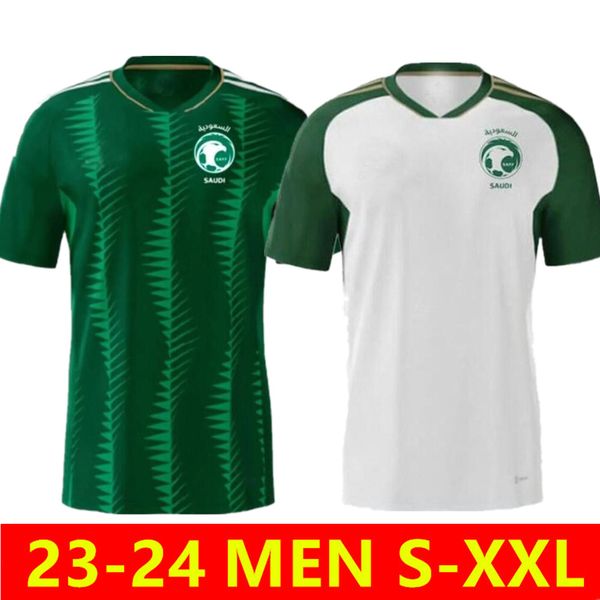 2023 saudi soccer jerseys national team home away salem al dawsari abudullah alhamddan firas albirakan arabia 23/24 men kits football shirt, Black;yellow
2023 saudi soccer jerseys national team home away salem al dawsari abudullah alhamddan firas albirakan arabia 23/24 men kits football shirt, Black;yellow