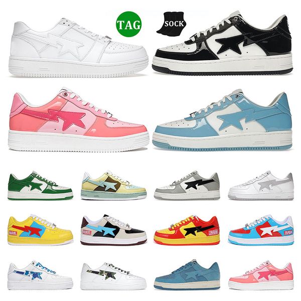 2023 for men fashion shoes women bapestas sneakers stas low black white blue camo suede combo pink grey leather mens trainers size 36-45
2023 for men fashion shoes women bapestas sneakers stas low black white blue camo suede combo pink grey leather mens trainers size 36-45
