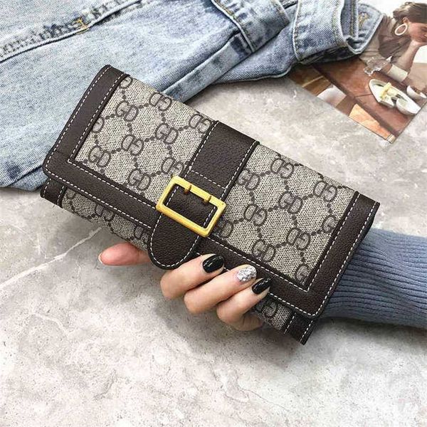 2023 design wallet long women's han 2023 new simple fashion versatile handbag personalized multi card retro zero wallet, Red;black
2023 design wallet long women's han 2023 new simple fashion versatile handbag personalized multi card retro zero wallet, Red;black
