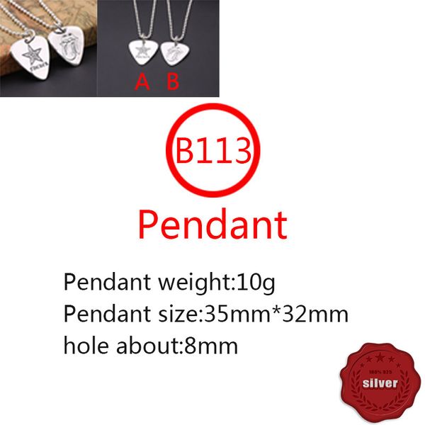 b113 s925 sterling silver pendant personalized punk style retro hip hop simple hanging tag cross flower letter shape gift for lovers
b113 s925 sterling silver pendant personalized punk style retro hip hop simple hanging tag cross flower letter shape gift for lovers