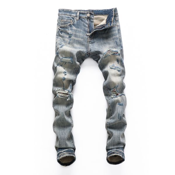 ripped fashion amirr mens jeans clothing designer pants light blue mens slim denim straight biker hole hip hop jeans men3
ripped fashion amirr mens jeans clothing designer pants light blue mens slim denim straight biker hole hip hop jeans men3