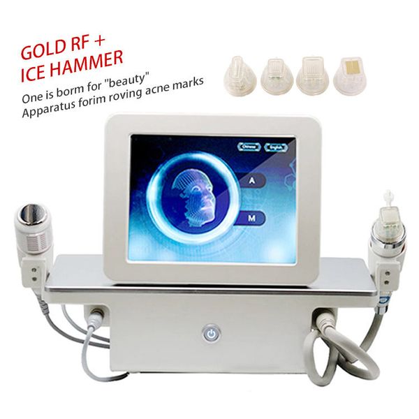 2 in 1 new design gold radio frequency microcrystal fractional rf wrinkle removal fractional microneedle rf machine for face lifting
2 in 1 new design gold radio frequency microcrystal fractional rf wrinkle removal fractional microneedle rf machine for face lifting