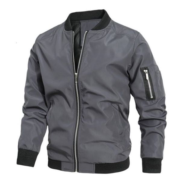 men's jackets spring autumn male bomber casual streetwear coats simple windbreaker british style coat 230331, Black;brown
men's jackets spring autumn male bomber casual streetwear coats simple windbreaker british style coat 230331, Black;brown
