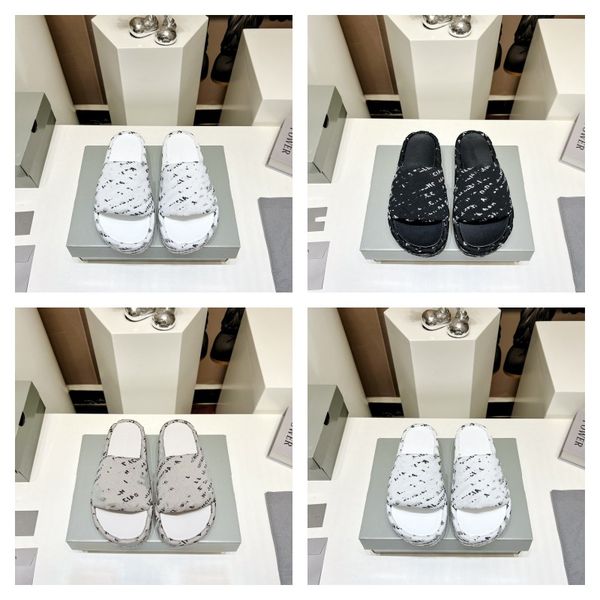 2023 women men paris slippers designer embroidery letters triple s slipper beach casual slides flip flops ladies platform thick bottom incre, Black
2023 women men paris slippers designer embroidery letters triple s slipper beach casual slides flip flops ladies platform thick bottom incre, Black