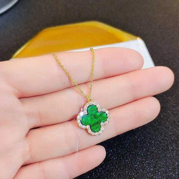 clover necklace four leaf necklaces chain outlets 18k four leaf grass necklace women's gold inlaid diamond limited sweater chain bone, Silver
clover necklace four leaf necklaces chain outlets 18k four leaf grass necklace women's gold inlaid diamond limited sweater chain bone, Silver