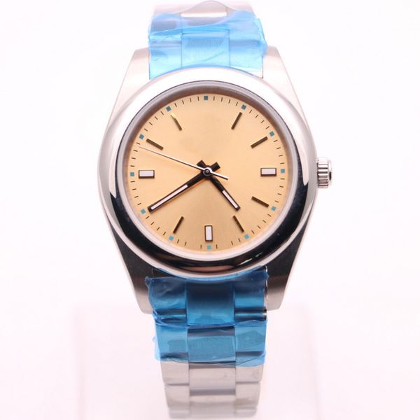12 styles yellow dial watches mens watch couples automatic analog mechanical ladies sweeping watch 36mm&41mm luminous montre de luxe oyster, Slivery;brown
12 styles yellow dial watches mens watch couples automatic analog mechanical ladies sweeping watch 36mm&41mm luminous montre de luxe oyster, Slivery;brown
