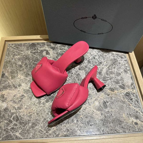 soft padded nappa leather slippers summer 65mm medium heels sandals muilezels shoes slip-on triangle buckle ornament sandal women luxury des, Black
soft padded nappa leather slippers summer 65mm medium heels sandals muilezels shoes slip-on triangle buckle ornament sandal women luxury des, Black