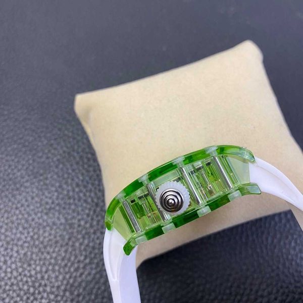 luxury mechanical watch richar mills rm07-02 fully automatic mechanical movement sapphire mirror rubber watchband 3n1t, Slivery;brown
luxury mechanical watch richar mills rm07-02 fully automatic mechanical movement sapphire mirror rubber watchband 3n1t, Slivery;brown