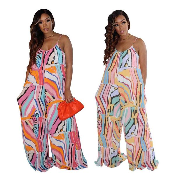 womens suspender jumpsuit striped printed sleeveless loose nightclub vacation, Black;white
womens suspender jumpsuit striped printed sleeveless loose nightclub vacation, Black;white