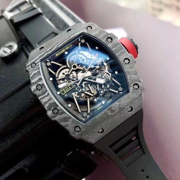 luxury mechanical watch richar mills rm35-02 swiss automatic mechanical movement sapphire mirror imported rubber strap 3vcx, Slivery;brown
luxury mechanical watch richar mills rm35-02 swiss automatic mechanical movement sapphire mirror imported rubber strap 3vcx, Slivery;brown