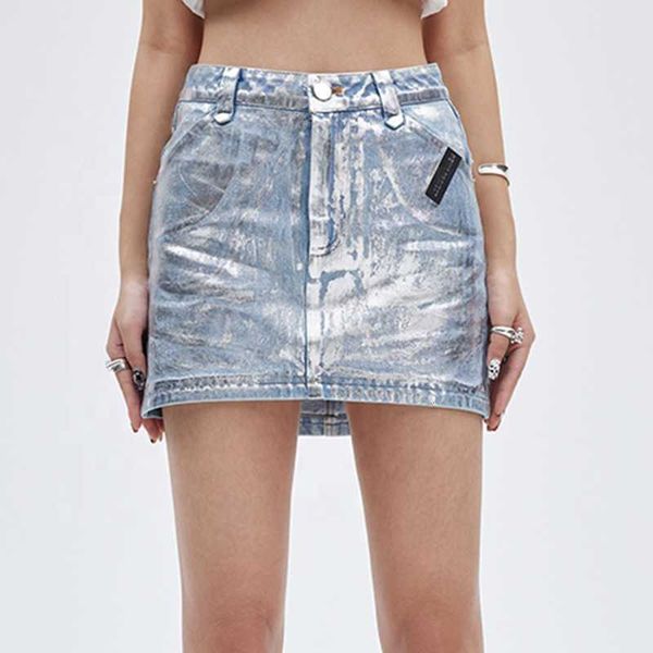 style oudina new silver casual contrast color a line short mini denim skirt women, Black
style oudina new silver casual contrast color a line short mini denim skirt women, Black