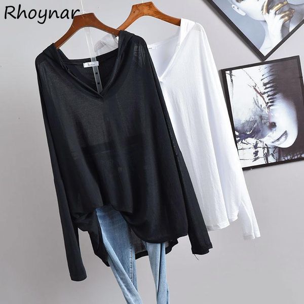 women's t-shirt t-shirts women fashion chiffon sun-proof solid sheer v-neck female selling harajuku basic teens college loose 230331, White
women's t-shirt t-shirts women fashion chiffon sun-proof solid sheer v-neck female selling harajuku basic teens college loose 230331, White