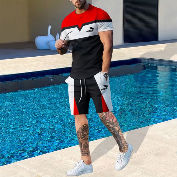 men s tracksuits summer men s fashion round neck irregular color matching t shirt shorts youth trend casual sports suit 230330, Gray
men s tracksuits summer men s fashion round neck irregular color matching t shirt shorts youth trend casual sports suit 230330, Gray