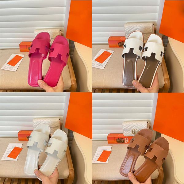 designer womens slippers casual sandals luxury fashion adhesive summer pink leather genuine flat heel outside matching indoor slides woman s, Black
designer womens slippers casual sandals luxury fashion adhesive summer pink leather genuine flat heel outside matching indoor slides woman s, Black