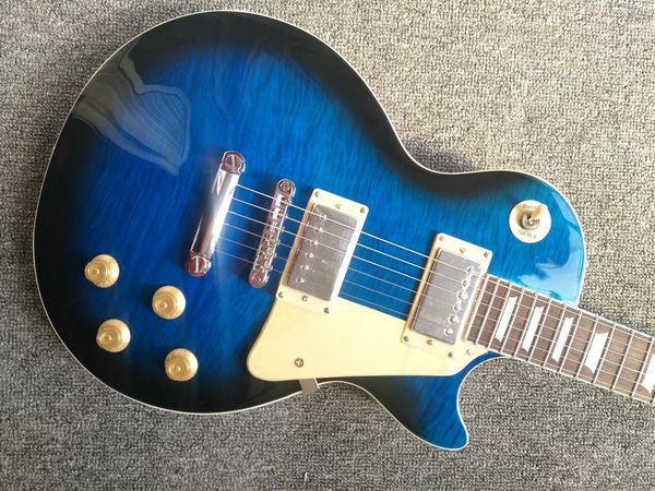 custom electric guitar mahogany body rosewood fingerboard chrome hardware blueburst gloss finish
custom electric guitar mahogany body rosewood fingerboard chrome hardware blueburst gloss finish