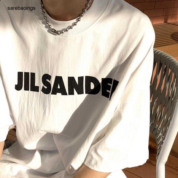 arder shirt jier sanders plus size 300 jin jil minimalist sander letter short sleeve loose printed t shirt, White;black
arder shirt jier sanders plus size 300 jin jil minimalist sander letter short sleeve loose printed t shirt, White;black