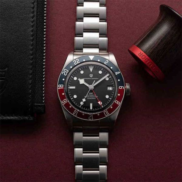 watch luxury designer fashion tudorspagani design new gmt men mechanical wrist watch automatic sapphire glass steel waterproof diver clock 2, Slivery;golden
watch luxury designer fashion tudorspagani design new gmt men mechanical wrist watch automatic sapphire glass steel waterproof diver clock 2, Slivery;golden