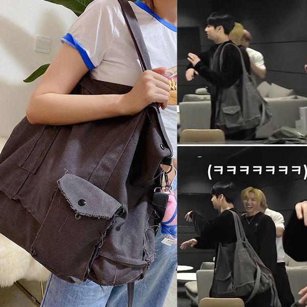 shopping bags jk jungkook same largecapacity canvas korean ins fashion one shoulder crossbody nostalgic retro handbag 230331
shopping bags jk jungkook same largecapacity canvas korean ins fashion one shoulder crossbody nostalgic retro handbag 230331