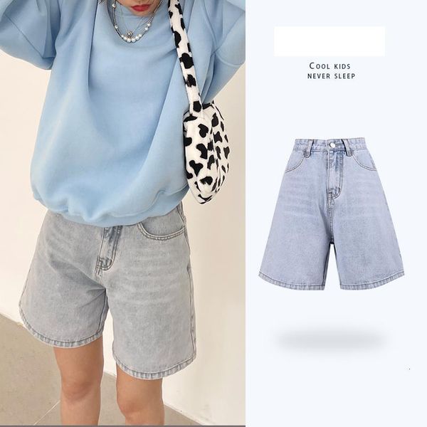 women's shorts zhejiang solid knee length denim shorts women's summer vintage boyfriend high waist wide leg shorts jeans 230331, White;black
women's shorts zhejiang solid knee length denim shorts women's summer vintage boyfriend high waist wide leg shorts jeans 230331, White;black