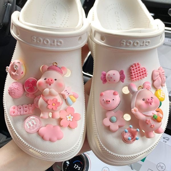 shoe parts accessories selling charm designer cute cartoon doll clogs shoes button cute pink pig accessories children's girl gift 23033, White;pink
shoe parts accessories selling charm designer cute cartoon doll clogs shoes button cute pink pig accessories children's girl gift 23033, White;pink