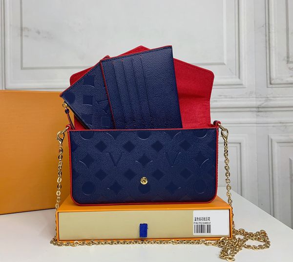 designer womens shoulder bag luxury pochette felicie handbags embossed flower letters empreinte leather mini chain makeup bags ladies fashio
designer womens shoulder bag luxury pochette felicie handbags embossed flower letters empreinte leather mini chain makeup bags ladies fashio