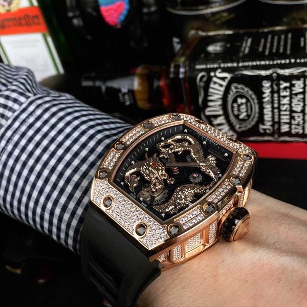 luxury mechanical watch richar mills rm35-02 automatic swiss imported rubber sapphire mirror aibi, Slivery;brown
luxury mechanical watch richar mills rm35-02 automatic swiss imported rubber sapphire mirror aibi, Slivery;brown