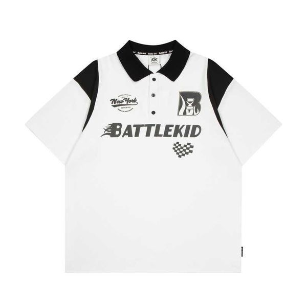 american hip-hop bf style racing suit short sleeve polo shirt men's and women's street fashion label summer loose couple t-shirt, Black;white
american hip-hop bf style racing suit short sleeve polo shirt men's and women's street fashion label summer loose couple t-shirt, Black;white