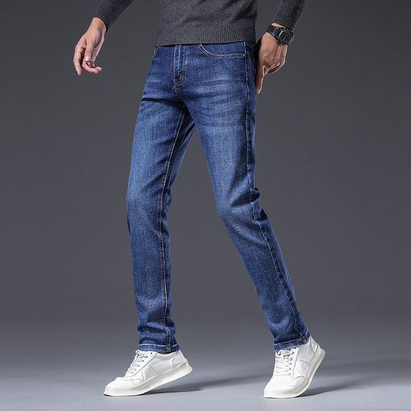 men's jeans imitation old tear motorcycle man slim version motorcycle biker denim men's fashion men's black pants inverted me, Blue
men's jeans imitation old tear motorcycle man slim version motorcycle biker denim men's fashion men's black pants inverted me, Blue