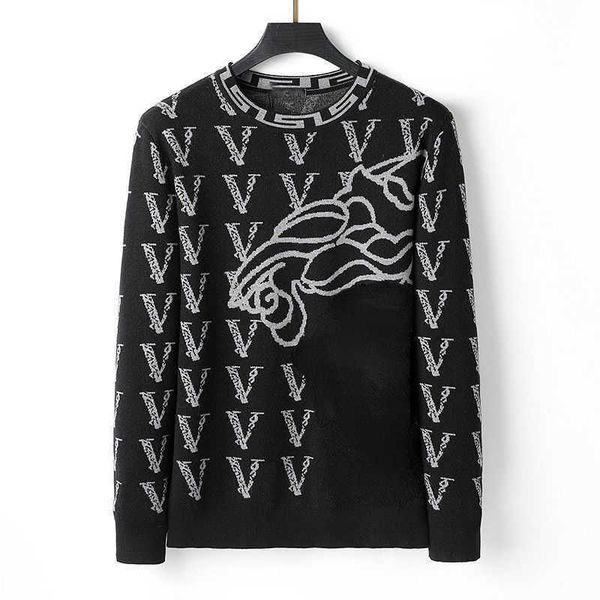 v3 v4 winter jacquard knitwear men wool sweaters medusa embroidery sweatshirt designer sweater crew neck pullover coat casual long sleeve ki, White;black
v3 v4 winter jacquard knitwear men wool sweaters medusa embroidery sweatshirt designer sweater crew neck pullover coat casual long sleeve ki, White;black