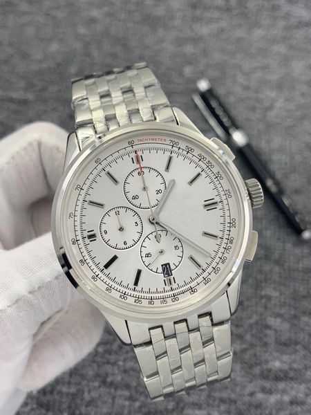 wristwatches for men 2023 new mens watches diameter all dial work quartz watch navitimer 1884 luxury brand chronograph clock steel belt men, Slivery;brown
wristwatches for men 2023 new mens watches diameter all dial work quartz watch navitimer 1884 luxury brand chronograph clock steel belt men, Slivery;brown