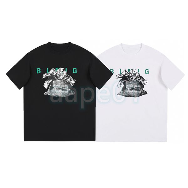 mens t shirt design banknote letter print short sleeve high street breathable t-shirt casual fashion couple black white, White;black
mens t shirt design banknote letter print short sleeve high street breathable t-shirt casual fashion couple black white, White;black