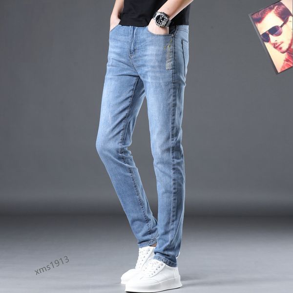 men's jeans imitation old tear motorcycle man slim version motorcycle biker denim men's fashion men's black pants inverted me, Blue
men's jeans imitation old tear motorcycle man slim version motorcycle biker denim men's fashion men's black pants inverted me, Blue