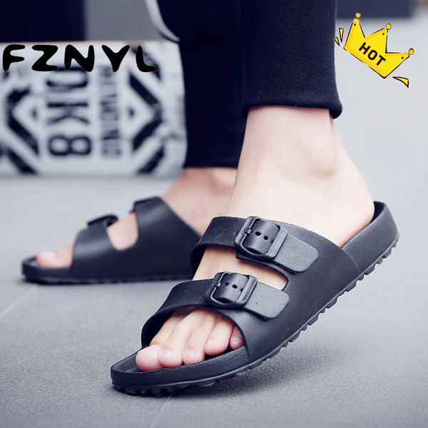 slippers fznyl men sandals summer beach outdoor casual shoes male black indoor flip flops footwear big size sandalias 230331 
slippers fznyl men sandals summer beach outdoor casual shoes male black indoor flip flops footwear big size sandalias 230331