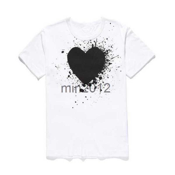mens plain t shirts designer red heart commes casual women badge garcons high quanlity tshirts, White;black
mens plain t shirts designer red heart commes casual women badge garcons high quanlity tshirts, White;black