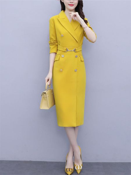 casual dresses spring office clothes women -5xl business temperament suits buttocks fashion slim blazer dress female robes zh248 230331, Black;gray
casual dresses spring office clothes women -5xl business temperament suits buttocks fashion slim blazer dress female robes zh248 230331, Black;gray