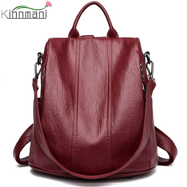 school bag's waterproof anti theft leather backpack girls shoulder bags multifunctional large capacity travel backpacks mochilas 230331
school bag's waterproof anti theft leather backpack girls shoulder bags multifunctional large capacity travel backpacks mochilas 230331