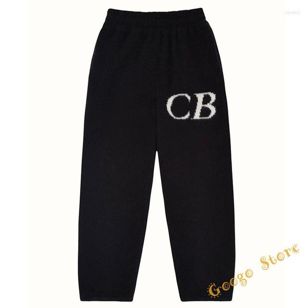 men's pants letter jacquard logo loose cole knit trousers men women black gray sweatpants
men's pants letter jacquard logo loose cole knit trousers men women black gray sweatpants